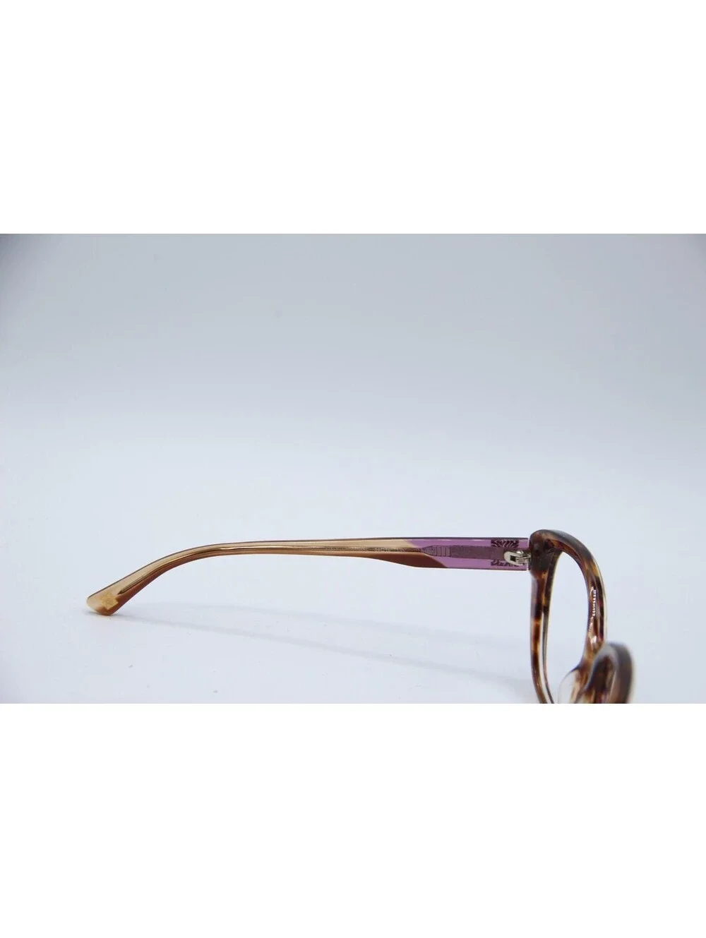 Anne Klein Ak7071 505 Plum Animal Brown Authentic Eyeglasses 54-16